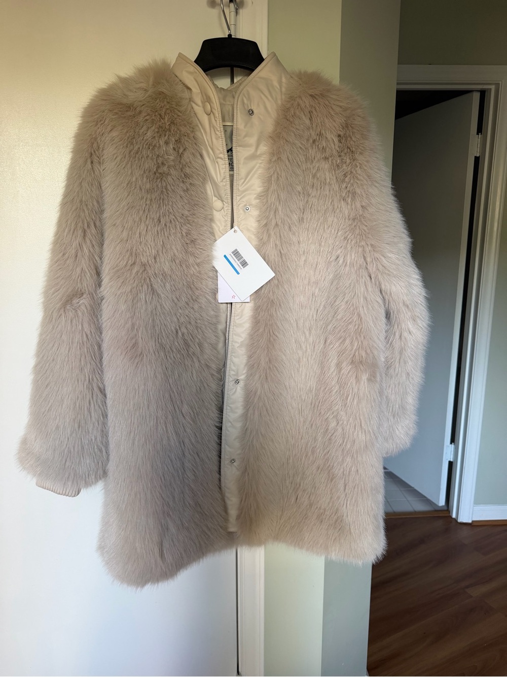 Perfect Moment Plush Beige Teddy Jacket